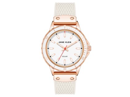 13195 anne klein damske hodinky kulate ak 3890rgwt