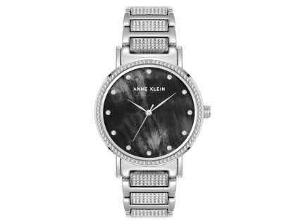 13198 anne klein damske hodinky kulate ak 4005bmsv
