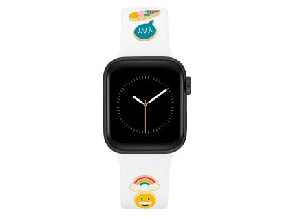 13204 withit bily silikonovy reminek band candy pro apple watch 38 40 41