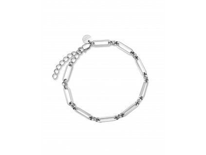 1338 2 rosefield ocelovy naramek ve stribrne barve multilink jtbcs j439