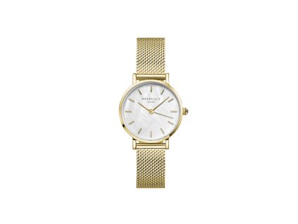 13765 rosefield small edit mesh gold damske hodinky smgmg s06