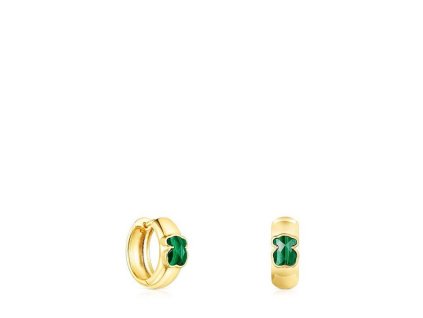 TOUS Women's Gold Plated Silver Earrings 1003387600