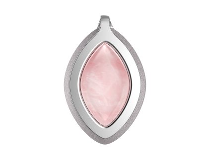 Bellabeat chytrý šperk a fitness monitor Leaf Chakra Love s růžovým křemenem HT-30LF-LS-01