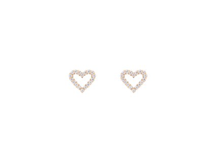 15172 jpg original white dw00401609 mirelle heart earring rose gold 01 4000x5000