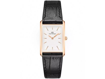 15424 4 daniel wellington bound black crocodile rose gold dw00100693