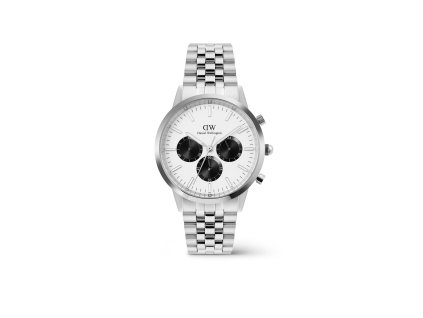15694 jpg original white dw00100872 aw25 iconic chronograph arch 5 link off white panda silver 01