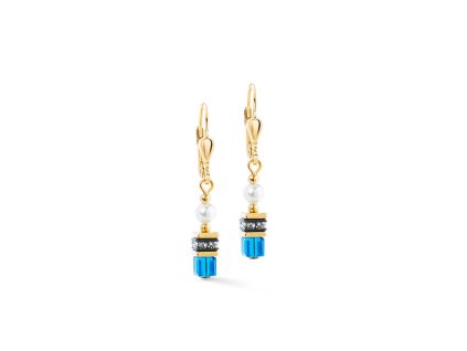 Coeur de Lion ladies' earrings Iconic GeoCUBE 4567/20-1550