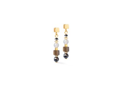 Coeur de Lion women's earrings Iconic GeoCUBE 4347/21-1112