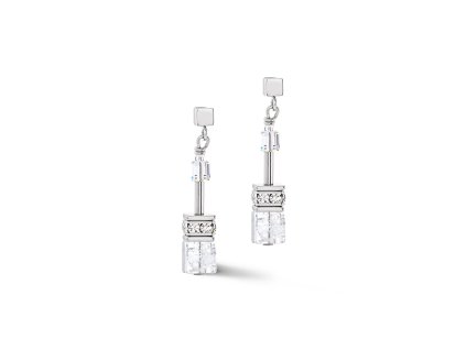 Coeur de Lion women's earrings Iconic GeoCUBE 3018/21-1417