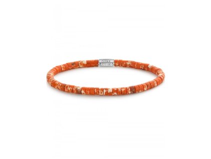 Rebel & Rose unisex náramek Apples of Orange 4 mm (Velikost S)