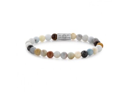 Rebel & Rose unisex bracelet Ocean Adventure 6 mm RR-60029-S-S