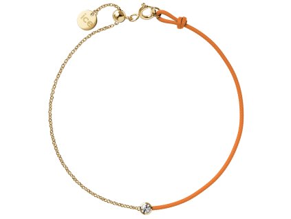 packshots 021090 ICE jewellery diamond bracelet half chain orange print round