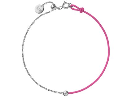 packshots 021092 ICE jewellery diamond bracelet half chain pink print round