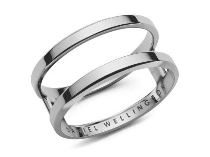 Daniel Wellington dvojitý dámský prsten ocelový Elan DW00400125
