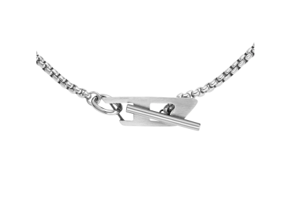 Diesel D Logo unisex náhrdelník ocelový DX1477040