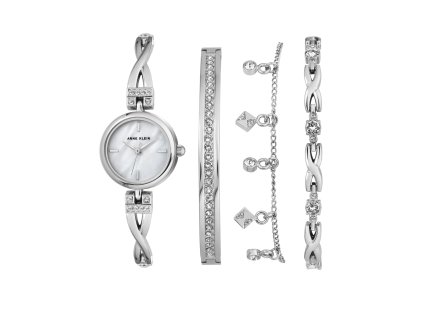 3063 2 anne klein set hodinek a naramku ak 3083svst