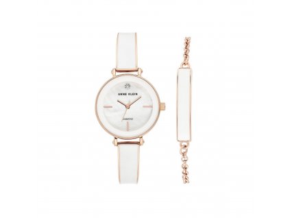 Anne Klein set hodinek a náramku AK/3620WTST