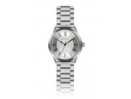 366 walter bach hodinky cochem wide silver mesh wag 4220