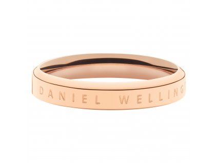 Daniel Wellington prsteň Classic Rose gold 54mm DW00400018