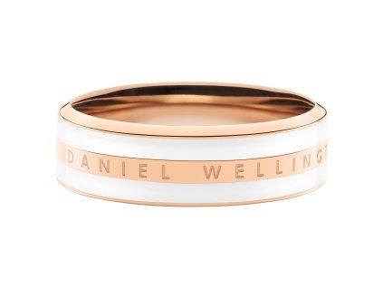 3786 3 daniel wellington prsten classic satin white rose gold 54mm dw00400042