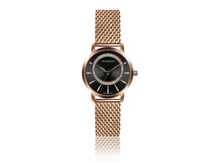390 walter bach hodinky mainz rose gold mesh bam 3918