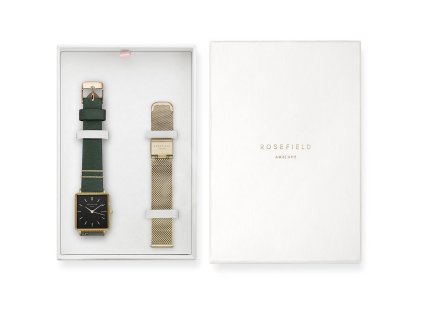 4110 1 rosefield set hodinek the boxy mesh gold strap bfgmg x237