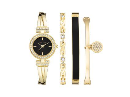 5307 2 anne klein set hodinek a naramku ak 2238bkst