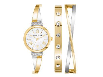 5313 2 anne klein set hodinek a naramku ak 2245ttst