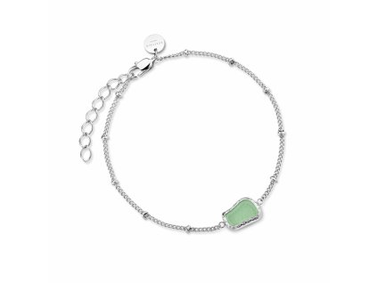 6818 3 rosefield naramek stribrne barvy organic gemstone jbogs j657