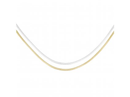 Rosefield duotoune náhrdelník Snake JNSCD-J676