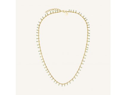 Rosefield zlatý náhrdelník Drop Chain JNDCG-J680