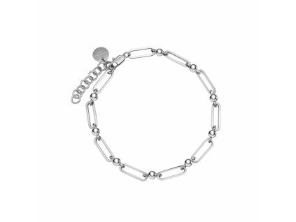 Rosefield strieborný náramok Dotted Multilink JBMCS-J590