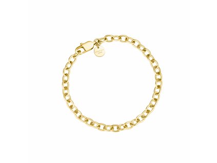 Rosefield zlatý náramok Oval Chainlink JBOCG-J593