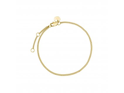 6992 1 rosefield naramek zlate barvy flat curb jbfcg j597