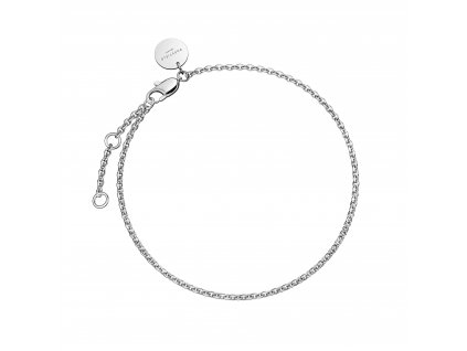 7001 1 rosefield naramek stribrne barvy thin chain jbols j600