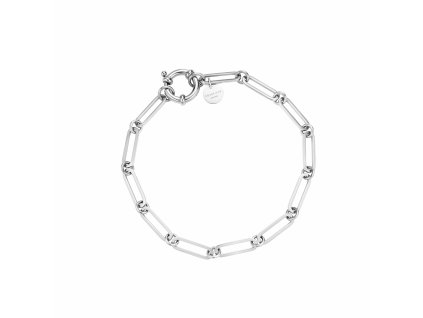 7013 1 rosefield naramek stribrne barvy chunky chain jbrcs j608