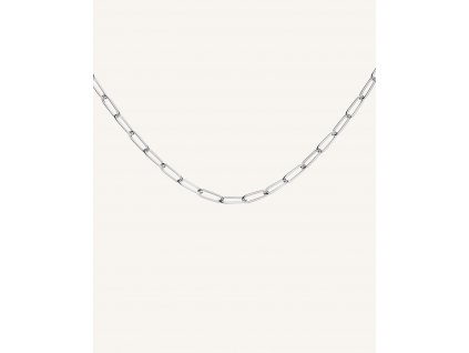 7055 1 rosefield nahrdelnik stribrne barvy rectangle chain jnrcs j565