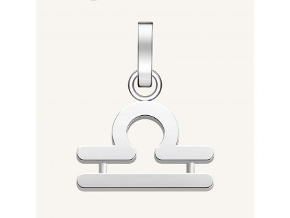 7250 1 rosefield privesek zodiac symbol vahy ve stribrne barve