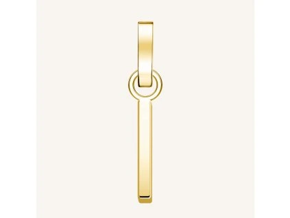 7355 1 rosefield privesek zlate barvy letter i