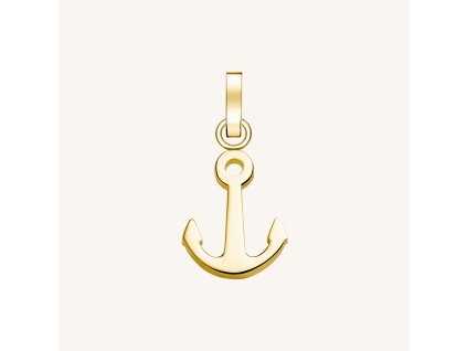 7475 2 rosefield privesek zlate barvy symbol anchor