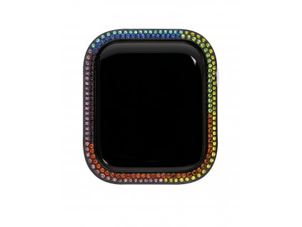 7565 3 steve madden pouzdro pro apple watch stribrne s krystaly 40 mm