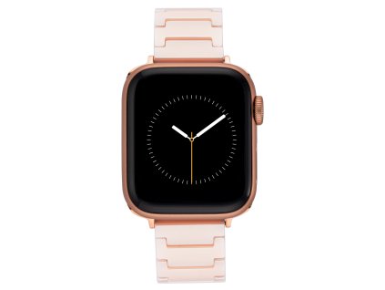 7586 3 anne klein reminek pro apple watch 42mm 44mm 45mm ultra 49mm ruzovo zlaty