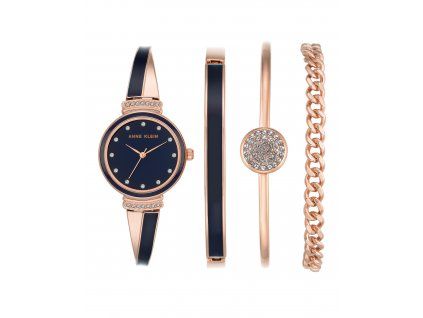 8250 3 anne klein darkova sada hodinek ak 2536rnst