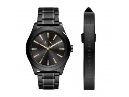 Armani Exchange pánska darčeková sada hodiniek Active a náramku AX7102