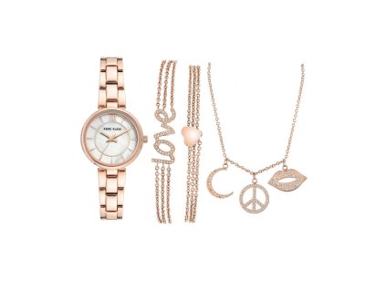 879 anne klein darkova sada hodinek ak 3598rgst