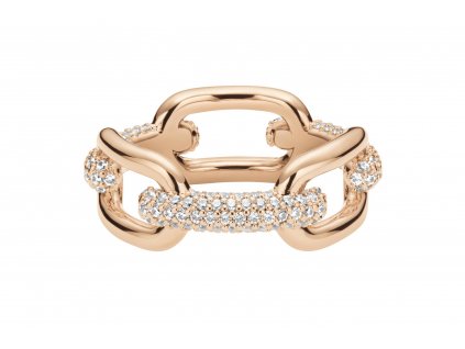 Daniel Wellington prsten ocelový Crystal Link (Velikost 60)