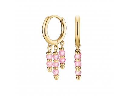 9104 rosefield damske nausnice pozlacene jephg j815