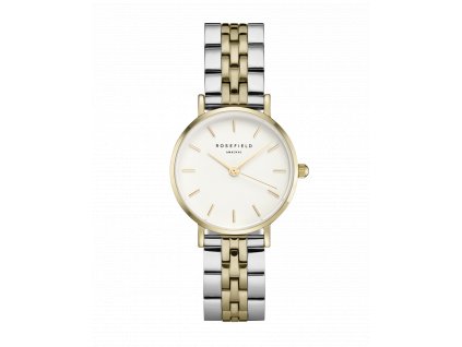 912 rosefield hodinky 26sgd 269 the small edit white steel silver gold duo