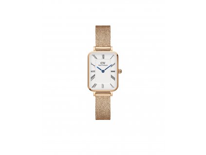 Daniel Wellington dámské hodinky mesh Quadro Melrose hranaté DW00100687