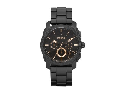 9495 fossil machine panske hodinky kulate fs4682
